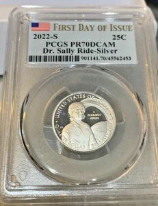 2022 S �V���o�[ �N�H�[�^�[ 25�Z���g DR �T���[���C�h PCGS PR70 DP �J���I ���s����
