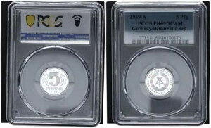 5 �y�j�q 1989-A DDR PCGS PR69DCAM �v���[�t 113619-