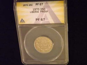 1970 25 C ���x���A ANACS PF 67