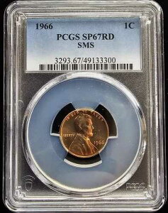 1966-P SMS �����J�[�� �Z���g PCGS SP67RD...