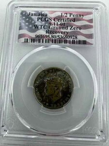1942�N PCGS �W���}�C�J 1/2 �n�[�t�y�j�[ WTC �O���E���h�[�� 9/11 �c�C���^���[�����R�C��