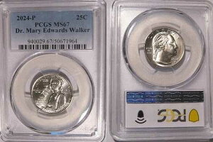 2024 P �h�N�^�[�E���A���[�E�G�h���[�Y�E�E�H�[�J�[ 25�Z���g PCGS MS67 �A�����J���E�E�B�����Y�E�N�H�[�^�[