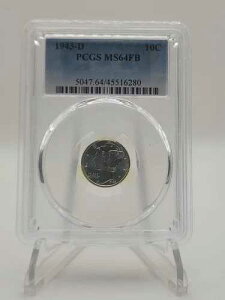 1943-D . �}�[�L�����[�_�C�� . PCGS MS64FB ?- �������F��