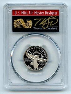 2022 S 25C �N���b�h �}�� �A���W�F�� �N�H�[�^�[ PCGS PR70DCAM FS �g�[�}�X �N���[�u�����h �A���[�Y