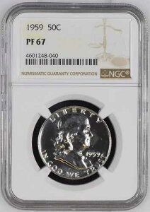 1959�N �n�[�t�_���[ �t�����N���� NGC PF-67