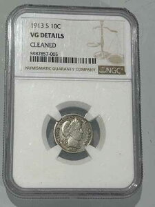 1913-S �o�[�o�[�_�C�� NGC VG �ڍ׃N���[�j���O�ς� �L�[�f�[�g �T���t�����V�X�R (NJL029377)