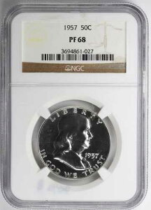 1957�N �v���[�t �t�����N���� �n�[�t�_���[ NGC PF68 50�Z���g