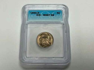 �m�[���U�[�u 1950-D �W�F�t�@�[�\���j�b�P�� ICG MS67 5�X�e�b�v 5s $.05 NGC ���i�K�C�h $525