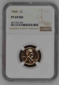 1964�N P �X���[���Z���g �����J�[���A�������A�����o�[�X NGC PF-69 RD