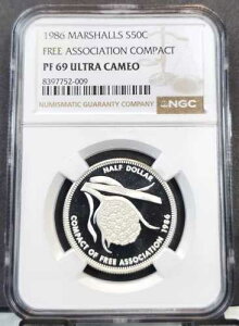 1986�N �}�[�V�������� ��� 50�Z���g �t���[�A�\�V�G�[�V���� �R���p�N�g NGC PF 69 �E���g���J���I
