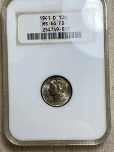 1941-D �}�[�L�����[�V���o�[�_�C�� NGC MS66 FB �g�[�j���O �t�@�b�e�B ���B���e�[�W �I�[���h�z���_�[