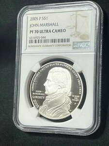 NGC PF70 �E���g���J���I ~ 2005 P S$1 ~ �W�����E�}�[�V���� ~ 90% �V���o�[ ~ �f���炵���R���N�^�[�Y�A�C�e�� ~ 44
