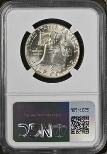 1961-D 50�Z���g �t�����N���� �n�[�t�_���[ NGC MS65 8158269-005