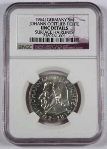 �h�C�c�A�M���a�� 1964�N J 5�}���N��� NGC UNC KM118.1 ���n���E�t�B�q�e