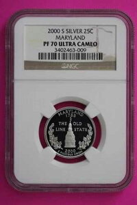 2000 S PF 70 �����[�����h�B�V���o�[�N�H�[�^�[ NGC�F��{���X���u 407