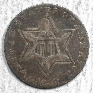 1858�N 3�Z���g��݁A���ɗǍD�ȏ�ԁA�I���W�i���^�C�v�R�C�� 0419-01