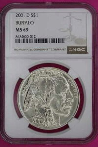 2001 D MS 69 �o�b�t�@���[�L�O��� NGC�O���[�h �{���X���u 971