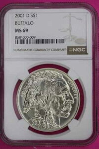 2001 D MS 69 �o�b�t�@���[�L�O��� NGC�O���[�h �{���X���u 967