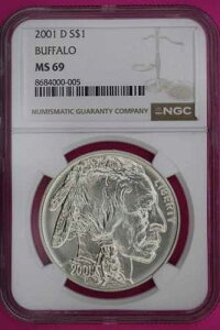 2001 D MS 69 �o�b�t�@���[�L�O��� NGC�O���[�h �{���X���u 988