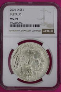 2001 D MS 69 �o�b�t�@���[�L�O��� NGC�O���[�h �{���X���u 975