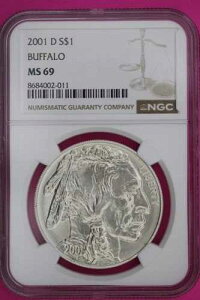 2001 D MS 69 �o�b�t�@���[�L�O��� NGC�O���[�h �{���X���u 973
