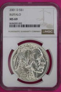 2001 D MS 69 �o�b�t�@���[�L�O��� NGC�O���[�h �{���X���u 980