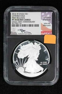 2016-W �v���[�t �V���o�[ �C�[�O�� NGC PF 70 UC LE �t�@�[�X�g�����[�X 30���N�L�O �����J���e�B 33EV