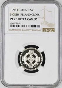 4/0 �g�b�v�|�b�v - 1996�N �C�M���X �V���o�[ 1�|���h �k�A�C�������h�\���� �v���[�t NGC PF 70