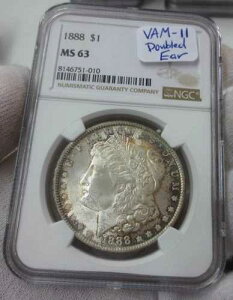 1888P �����K���E�_���[ NGC MS63 VAM-11 �_�u���C���[ (010)