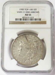 1900�N �g�b�v100 VAM-11 DDR �A���[�Y ���[�K�� �V���o�[ �h�� $1 NGC AU 55