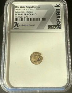 7K ���� G$5 �B���� �E�B�X�R���V���B �A�i�O�} 1/2 �O���� �� 2024 NGC PF70 UC