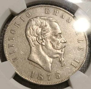 5���� 1875 ���[�} NGC AU58 �V�[���h ���B�b�g�[���I�E�G�}�k�G�[��2�� ��� -