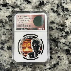 2025�N ��� 1�h�� �j�E�G J. ���o�[�g�E�I�b�y���n�C�}�[ Rev. PF70 NGC 750����1��