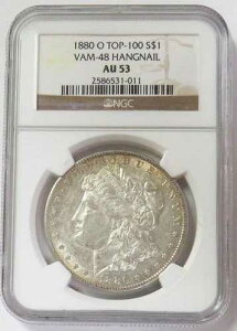 1880 O TOP-100 VAM-48 �n���l�C�� ���[�K�� �V���o�[ �h�� 1 �h�� �R�C�� NGC �� UNC 53