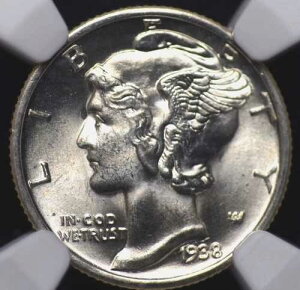 1938�N S �}�[�L�����[�_�C�� NGC MS 65 �t���o���h �t���X�g���C�N�Ɍ���̂���z���C�g�T�e��