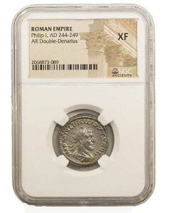 ���[�}��� �A���g�j�j�A�k�X�E�t�B���b�v1�� ����244-249�N NGC Excellent Fine XF