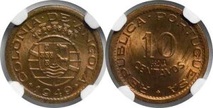 �A���S�� 1949�A10 �Z���^�{�X�ANGC MS64RB (PROVA) KM-Pr23