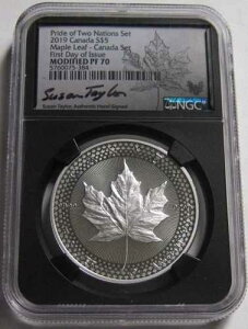 2019 NGC PF70 �C���v���[�t FDOI �J�i�f�B�A���V���o�[���[�v�����[�t �`�J�i�_�Z�b�g���`