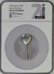2022 7k ���^���Y KEY TO MY HEART 1�I���X .999 �A���e�B�[�N�V���o�[�R�C�� �N�b�N�C�Y�~���g 2500