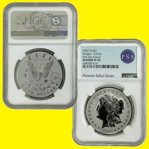 ���[�K�� O $1 �V���o�[�h�� NGC RV PF 70 2022�N���s���� �~���g 3.5k �t�B�W�[