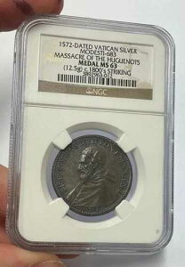 �o�`�J�� - 1572�N�i1800�N��̈�ۓI�ȁj30mm�⃁�_���iNGC���_��MS63�j