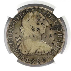 1780�N MO FF ���L�V�R 8���A�� NGC VG �ڍ� �`���b�v�}�[�N