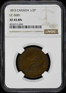 1815�N �J�i�_ LC-56B1 1/2P NGC XF45BN �n�[�t�y�j�[�g�[�N��