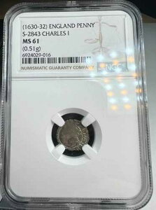 1630-32�N �C���O�����h �y�j�[�A�p���A�O���[�g�u���e���AKM# 80.1�AS 2846 �`���[���Y1���ANGC MS 61