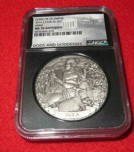 2016 NGC MS 70 �N�b�N���� 2�I���X �V���o�[ $2 �I�����|�X�̐_�X�u�w���v�A���e�B�[�N