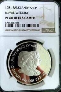 �t�H�[�N�����h���� 1981�N �_�C�A�i�܂ƃ`���[���Y�c���q�̃��C�����E�F�f�B���O NGC PF 68 �V���o�[ 50�y���X