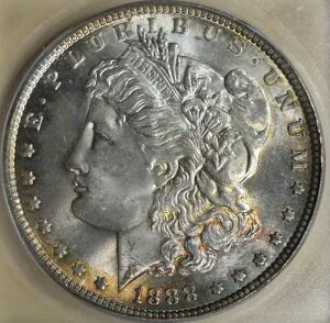 1888-O �����K����� ICG MS65+ �قڔ��I����قǔ��������̂͂Ȃ��Ȃ�������܂���IPQ
