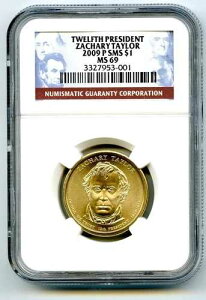 2009�N P �U�J���[�E�e�C���[ �哝�̋L�O�T�e���h�� NGC SMS MS69 �č������� - �g�b�v�|�b�v