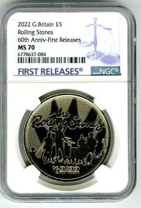 2022�N �p�� 5PD NGC MS70 ���[�����O�X�g�[���Y �t�@�[�X�g�����[�X �g�b�v�O���[�h 5���̂�