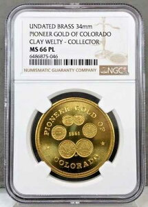 ���t�Ȃ� �^�J�� 34mm ~ �R�����h�̃p�C�I�j�A�S�[���h ~ �N���C�E�E�F���e�B�g�[�N�� ~ NGC MS66 PL